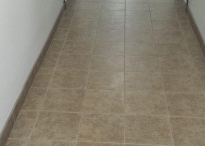 New hallway flooring at local retirement community